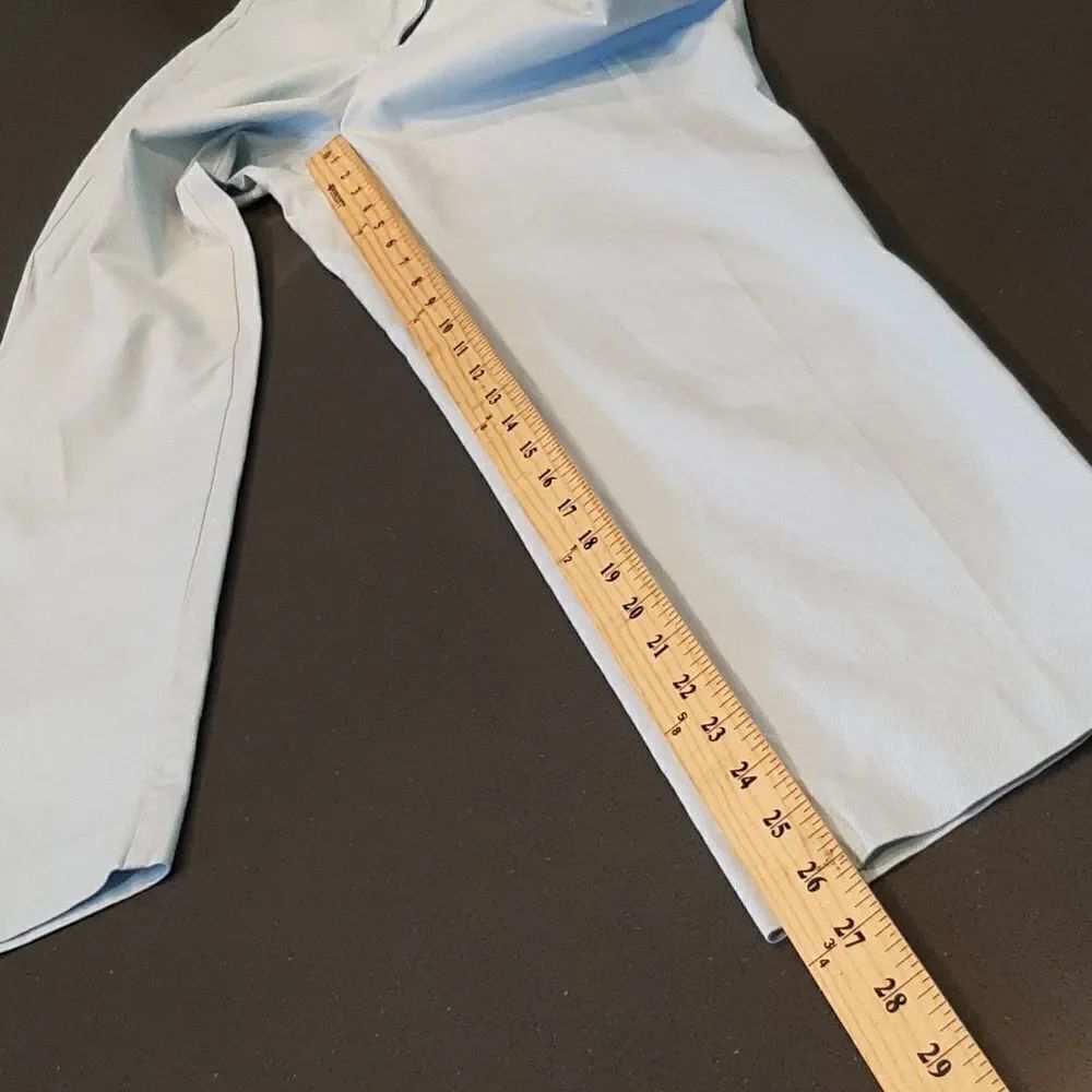 LOFT Light Blue Ankle Pant - Picture 7 of 9
